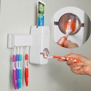 Dispensador de pasta mas porta cepillos