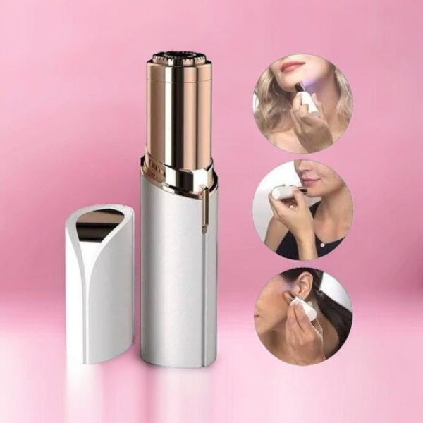 Depilador facial recargable